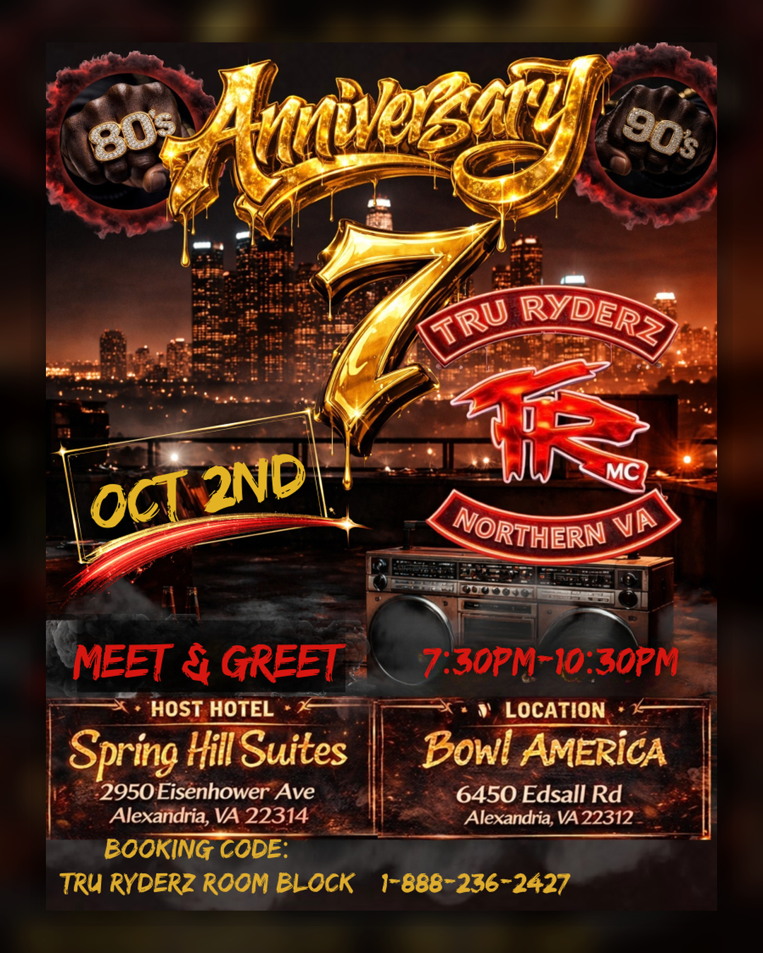 Tru Ryer Tru Ryderz Northern VA MC – WE OUTSIDE!!